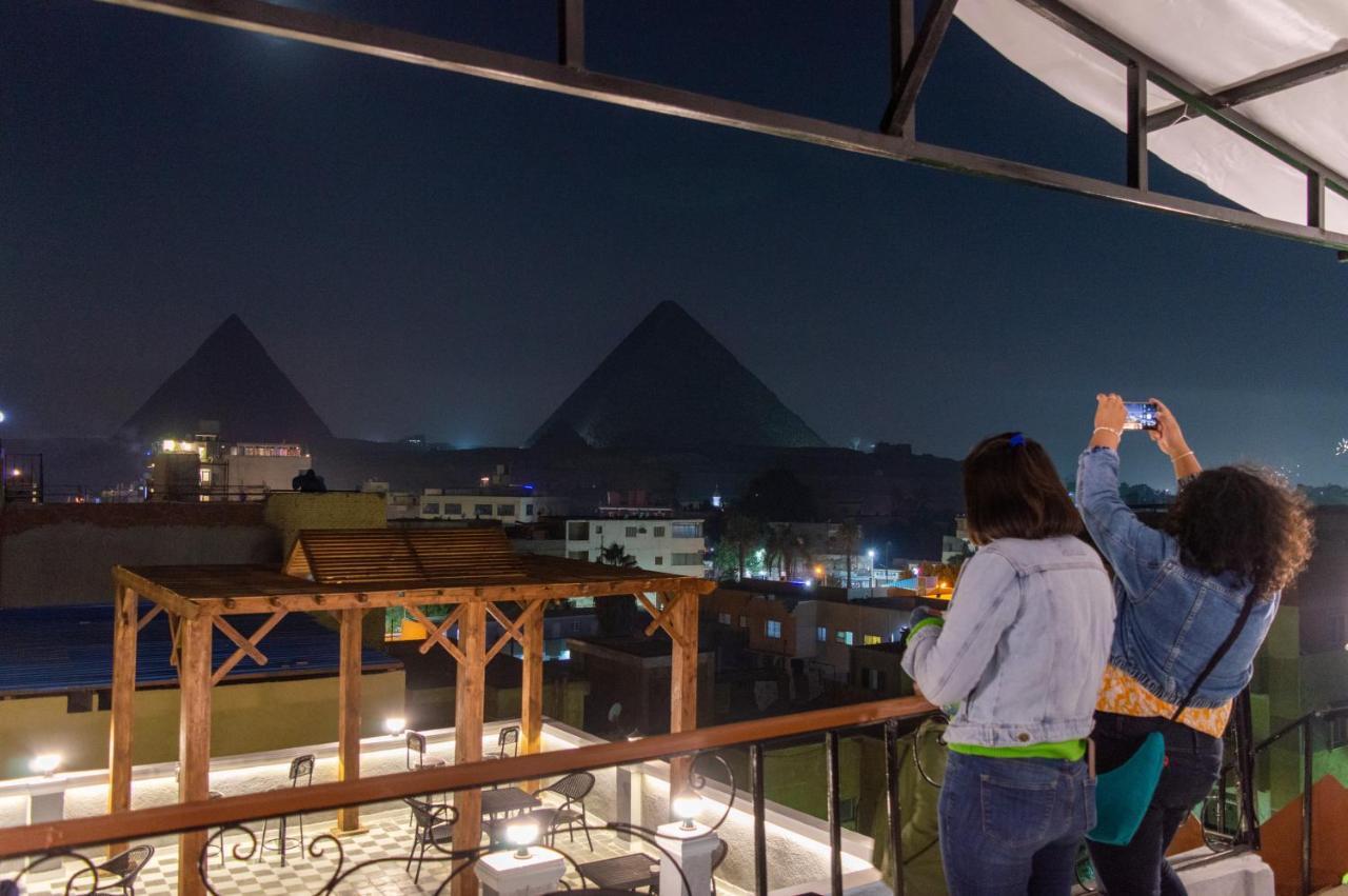 Pyramids Gate Hotel Kafret el-Gabal Exteriör bild